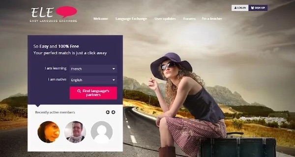 Easy Language Exchange - trang web tốt nhất để trò chuyện, học tiếng Anh