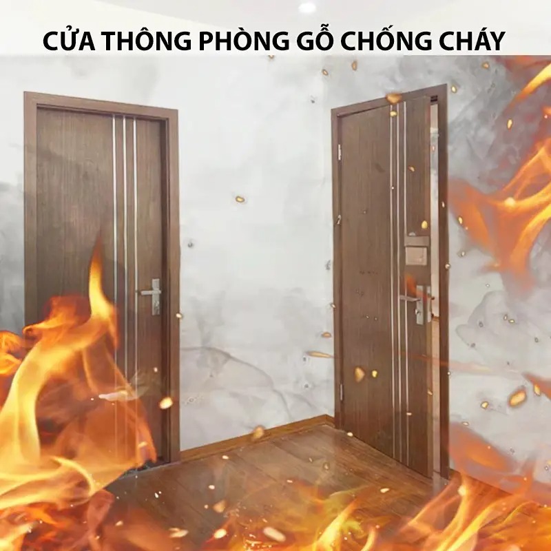 Ứng dụng của cửa gỗ chống cháy