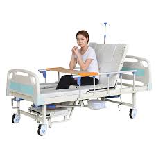 Giường có đầu nâng giúp cho bệnh nhân dễ hít thở