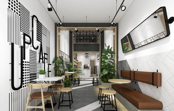 Đối với những quán cafe có diện tích khiêm tốn