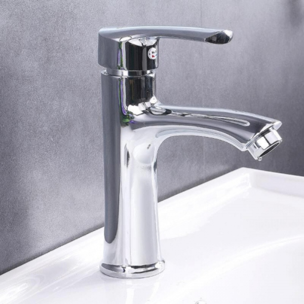 Vòi lavabo âm bàn Inax bằng Inox