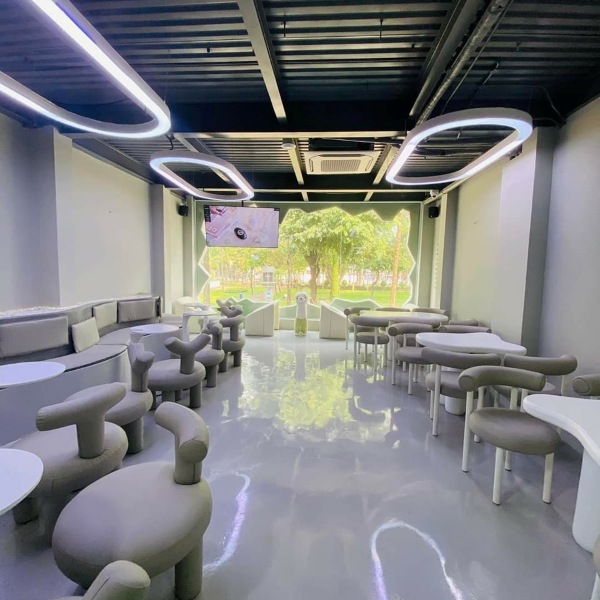 Bộ bàn ghế mang phong cách futuristic cực kỳ độc đáo