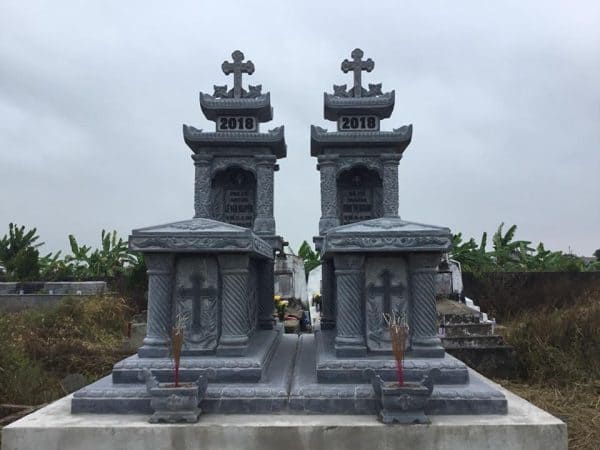 Thiết kế mộ công giáo hiện đại
