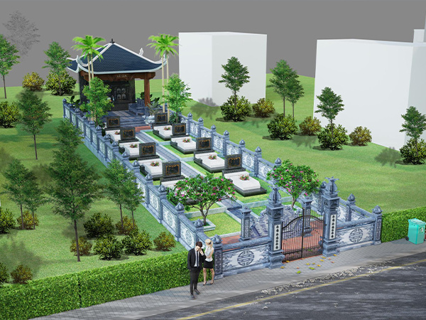 Cấu tạo thiết kế khu lăng mộ