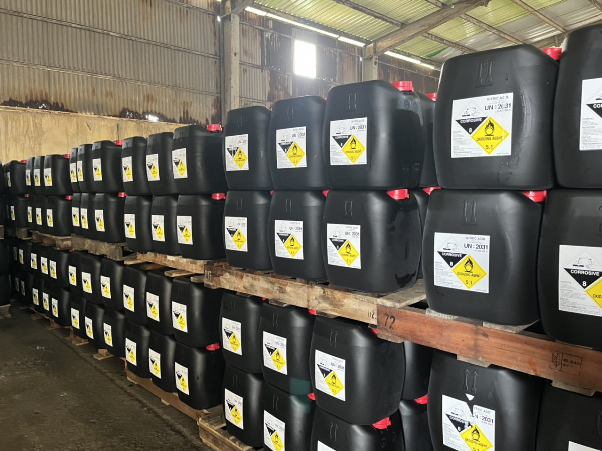 Ứng dụng trong hóa chất xử lý nước thải