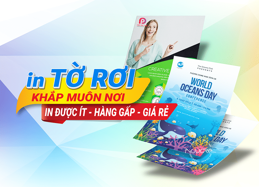 Dịch vụ in ấn theo công nghệ mới 