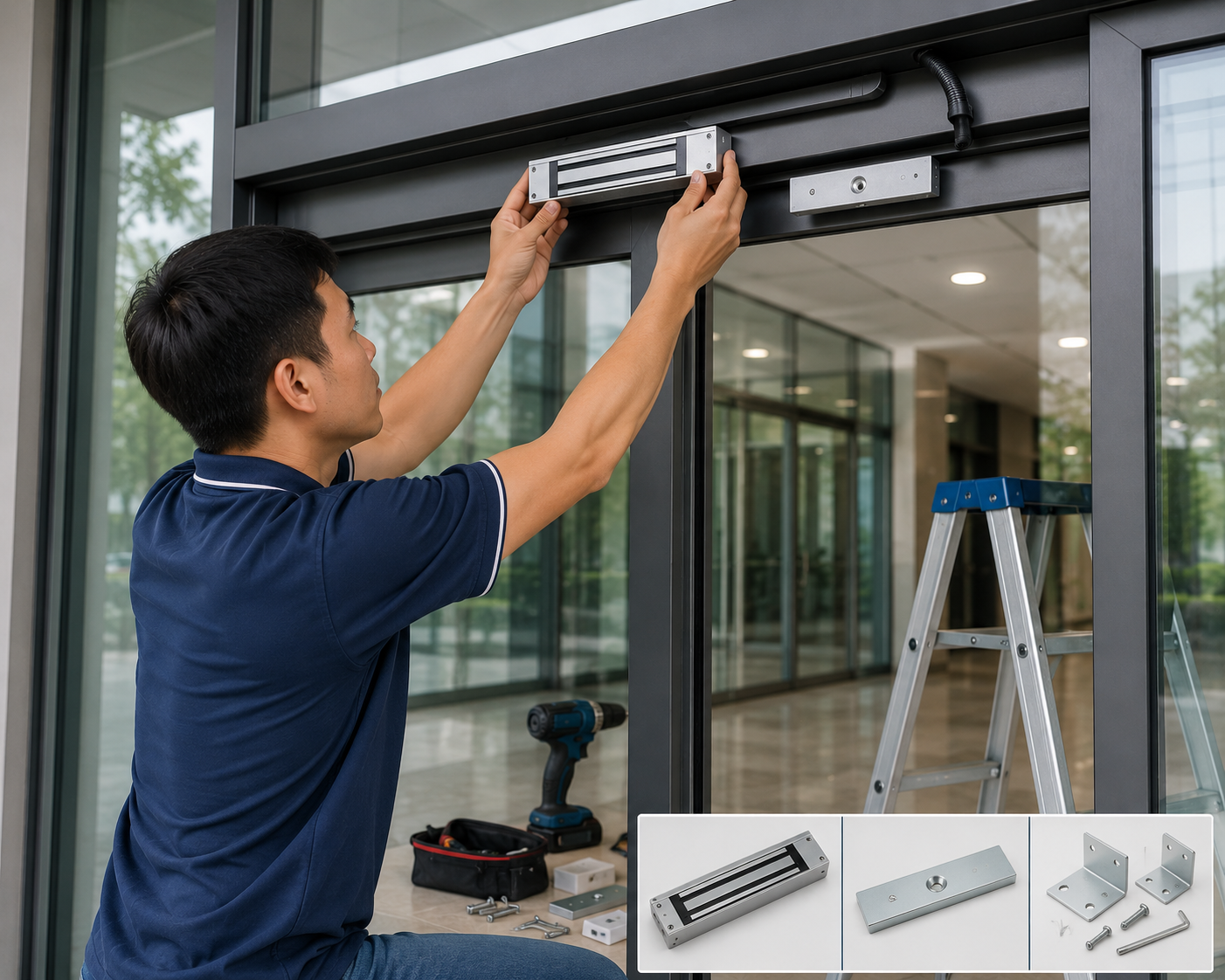 Lắp đặt cổng từ