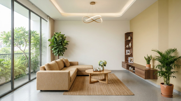 Sơn nội thất bền theo không gian