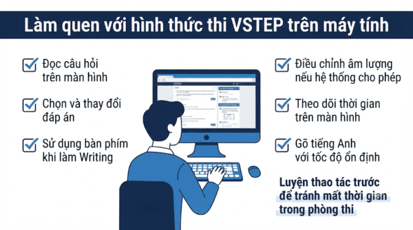 Làm quen với hình thức thi trên máy tính