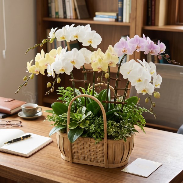 Hoa lan hồ điệp thanh lịch dành tặng thầy